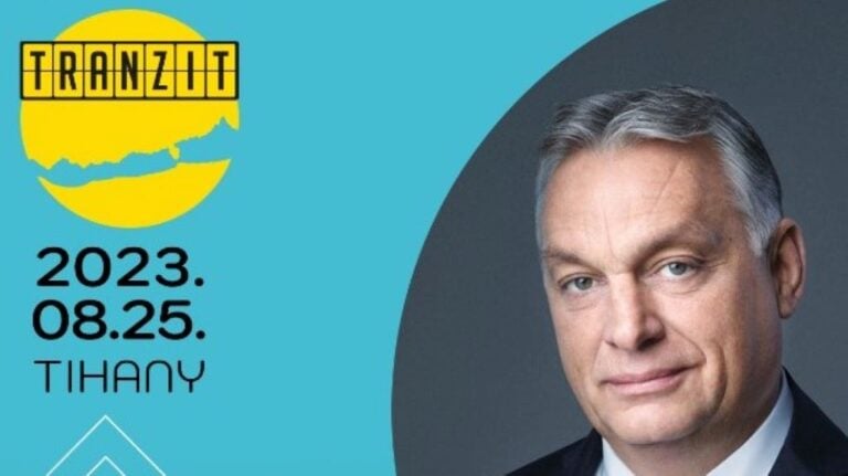 A Tranzit Fesztivál meghívója Orbán Viktor előadására