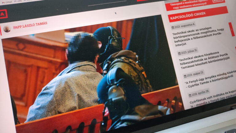 Megtiltották az Átlátszó Portik Tamással készült, félbeszakított interjújának közlését