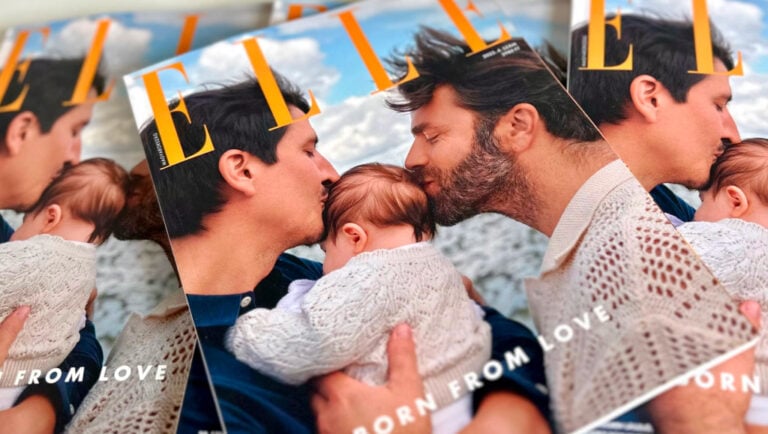 Az ELLE Magyarország Born From Love címlapja