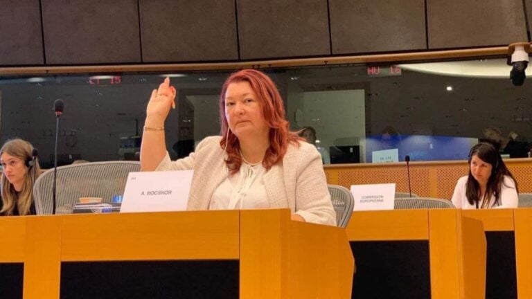 Bocskor Andrea, a Fidesz európai parlamenti képviselője