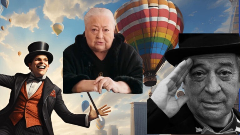 Molnár Piroska és Jordán Tamás, valamint az Internet Hungary mesterséges intelligenciával készült arculata