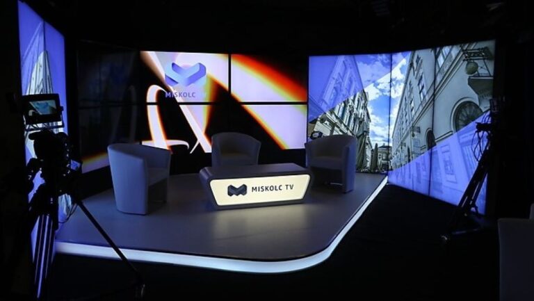 A Miskolc TV stúdiója