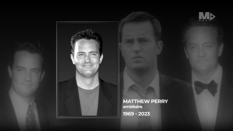 Matthew Perry emlékére műsorváltozás lesz a Mozi+ filmcsatornán.