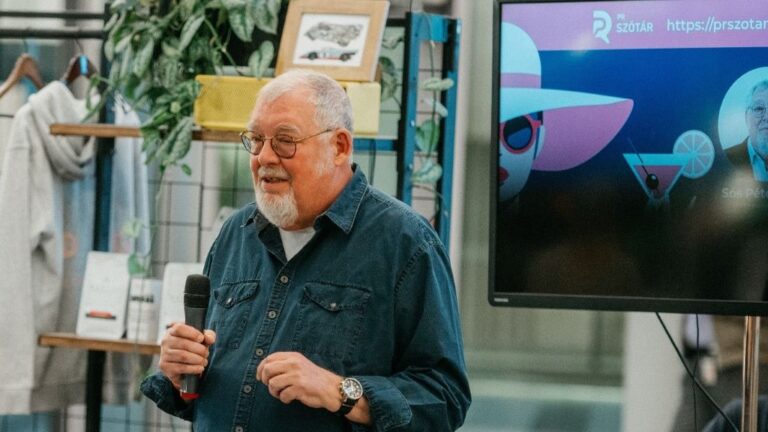 Dr. Sós Péter János, a Magyar PR Szövetség Örökös Tagja, az MPRSZ online pr-szótárának alapító-főszerkesztője