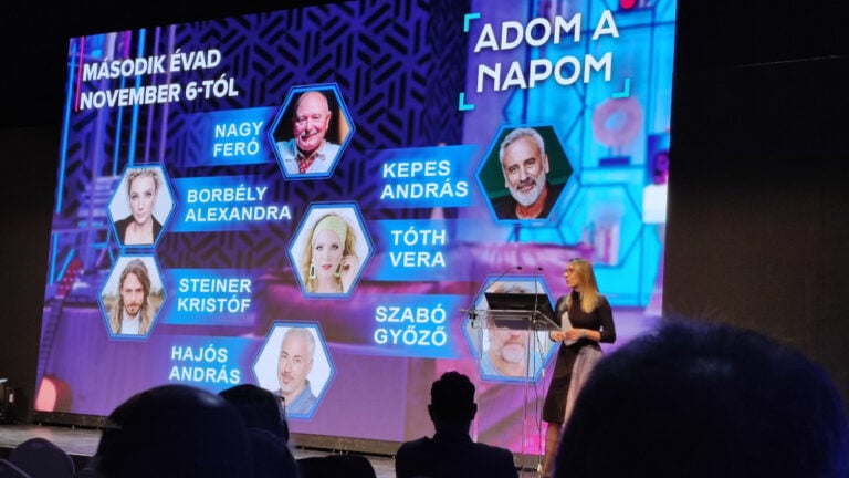 A Viasat3 bejelentése a Big Picture konferencián 2023. október 26-án az Adom a napom 2. évadáról