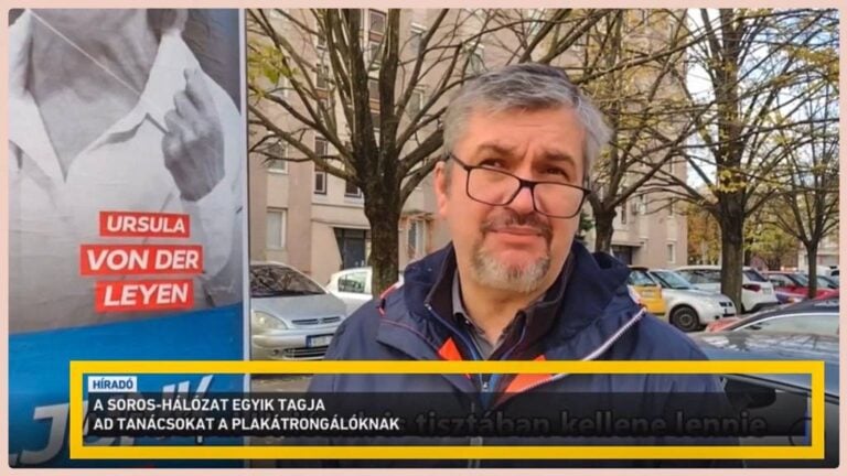 A közmédia híre Hadházy Ákosról