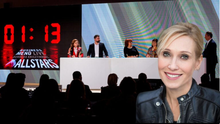 Bombera Krisztina és az ATV-n jelentkező új üzleti talkshow