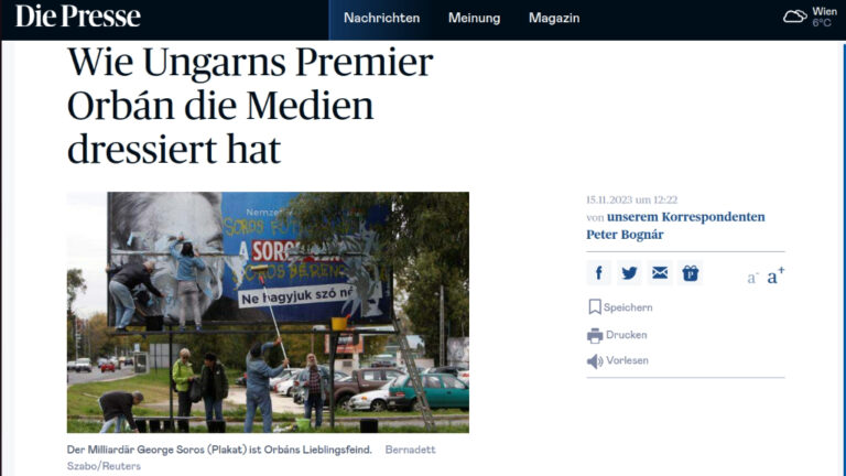Wie Ungarns Premier Orbán die Medien dressiert hat