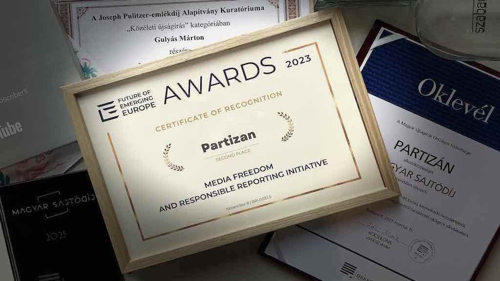 Második helyezett lett a Partizán csapata a Future of Emerging Europe Awardson