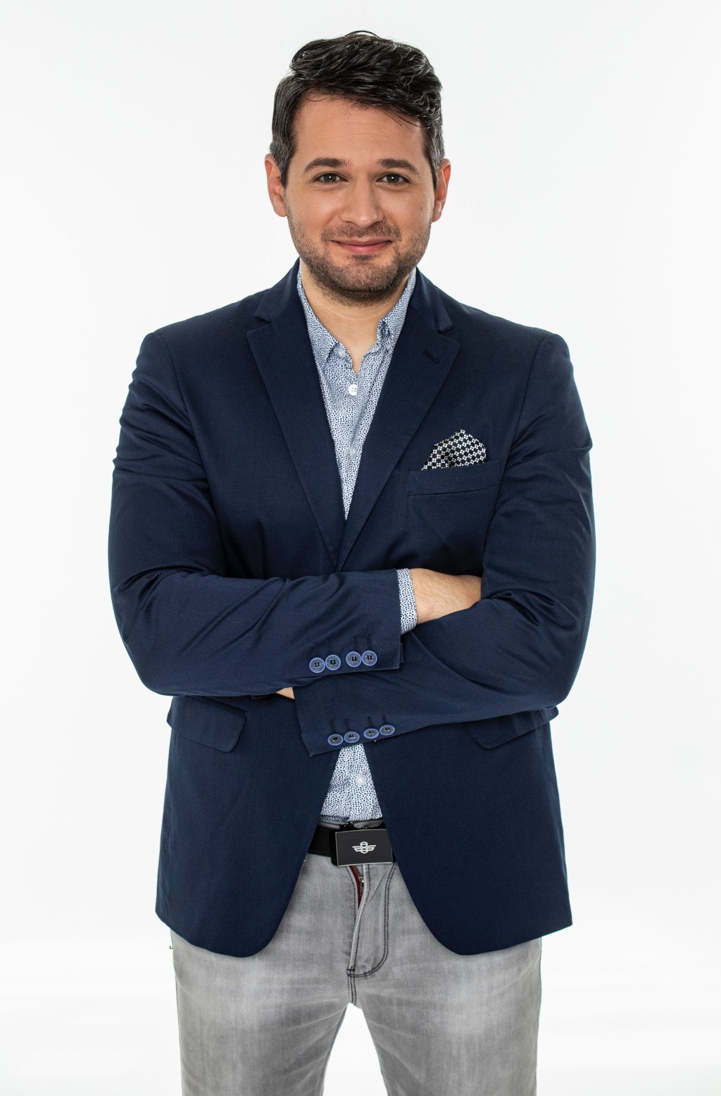Gesztesi Máté, az ATV Híradó új műsorvezetője