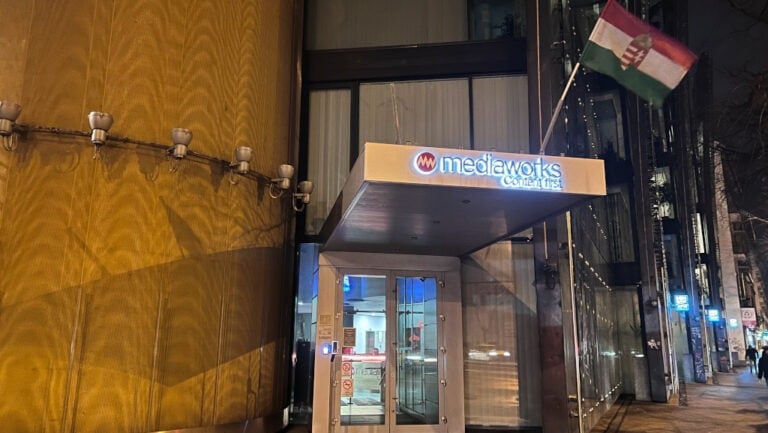 A Mediaworks Hungary Üllői úti székháza 2024.01.19-én Budapesten