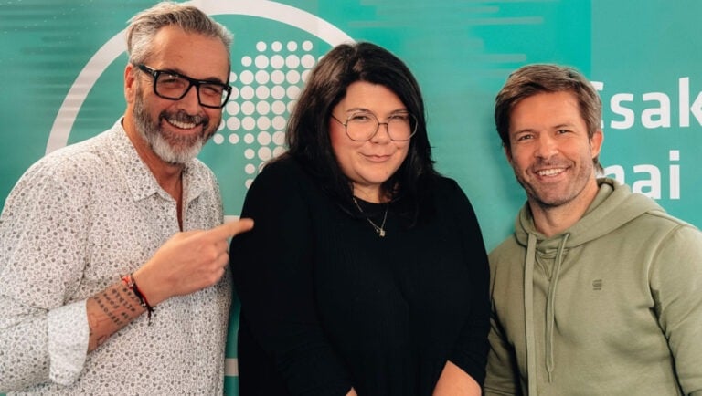 Ráskó Eszter, a Rádió 1 Balázsék című műsorának új társműsorvezetője Rákóczi Feri és Sebestyén Balázs között