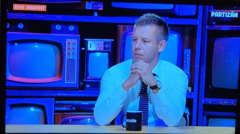 Magyar Péter, Varga Judit volt igazságügyi miniszter exférje, a Diákhitel Zrt. egykori vezérigazgatója a Partizán 2024.02.11-i élő adásában
