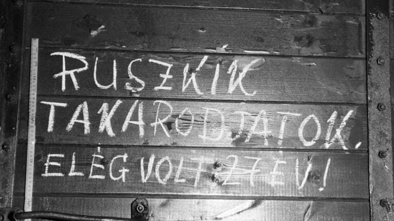 Politikai falfirka a Kádár-rendszerből