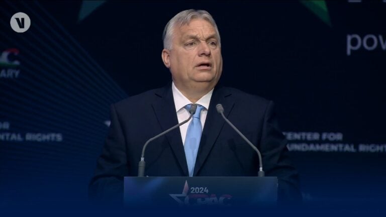 Orbán Viktor beszél a CPAC 2024-en