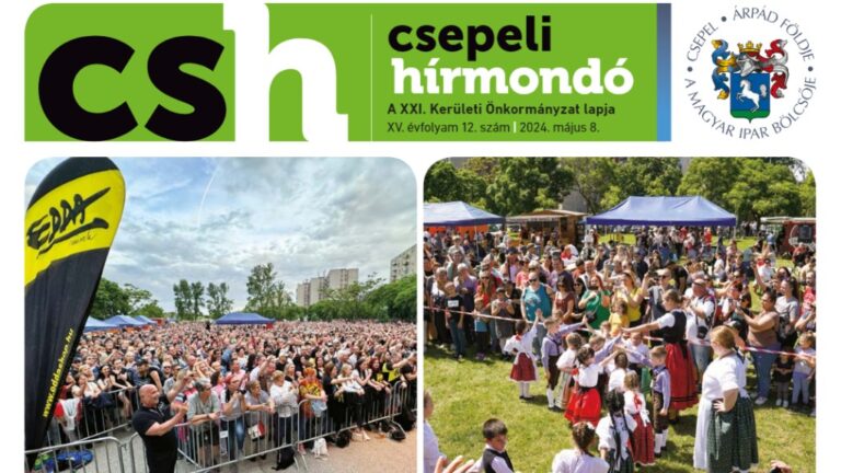 A Csepeli Hírmondó XV. évfolyamának 12. száma