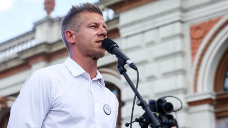 Magyar Péter, a Tisza Párt alelnöke