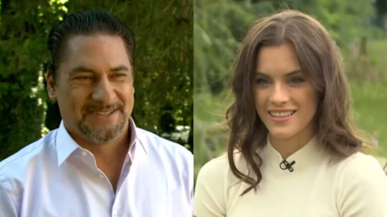 A Hell Boxing Kings műsorvezetői: Árpa Attila és Gelencsér Tímea