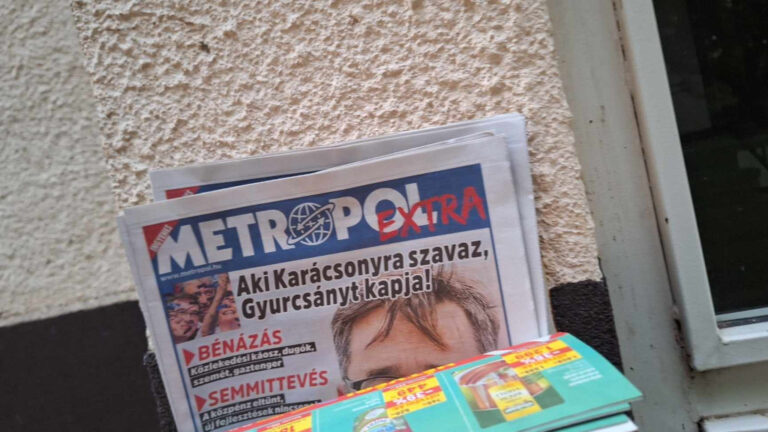 Karácsony Gergelyre kiélezett Metropol 2024. 06.03-án Fotó: Media1