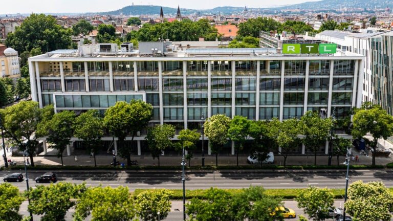 Az RTL új székháza a Ligetben