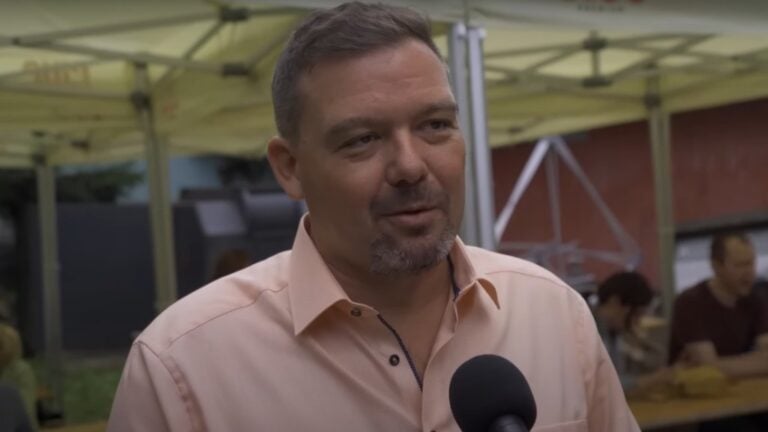 Huth Gergely, a PestiSrácok főszerkesztője