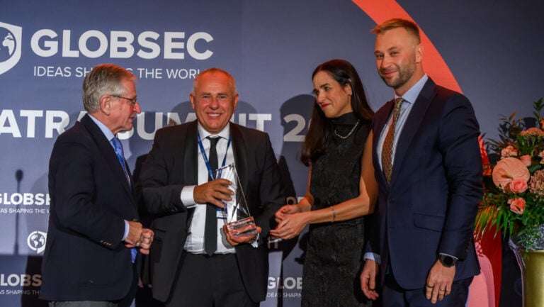 Varga Zoltán médiavállalkozó, a Central Médiacsoport tulajdonosa átveszi a GLOBSEC European Business Award nevű elismerést