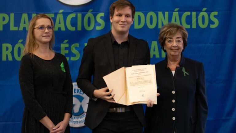 Berecz Péter díjat kap