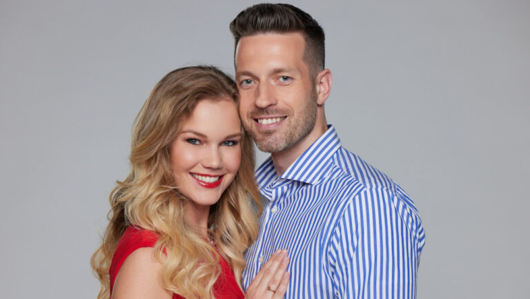 Kardos Eszter, a Barátok közt egykori szereplője és párja, Györfy Rúben. Fotó: RTL/Sárosi Zoltán