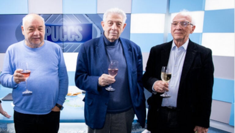 Németh Péter, Bánó András és Bolgár György nemrég a KlikkTV Puccs című műsorában is vendégeskedett