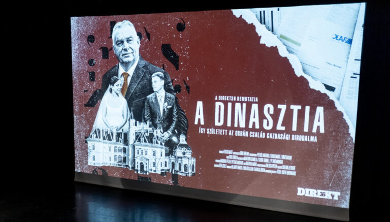 A Direkt36 bemutatja A Dinasztia című filmjét a tényfeltáró műhely 10. születésnapján