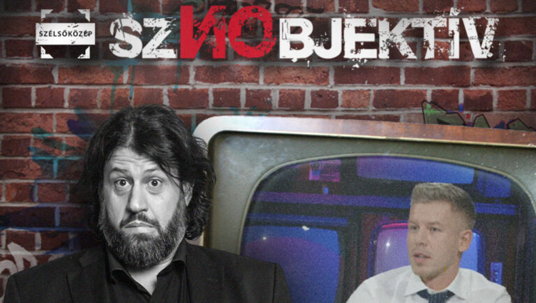 Magyar Péter és Puzsér Róbert a Sznobjektív reklámjában