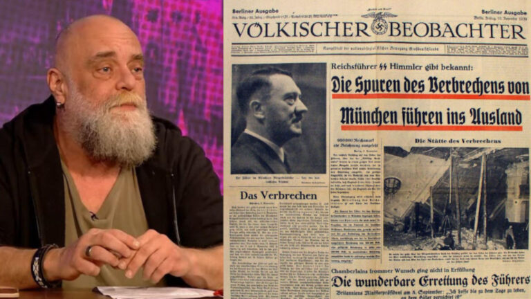 Konok Péter és a náci párt lapja, a Völkischer Beobachter