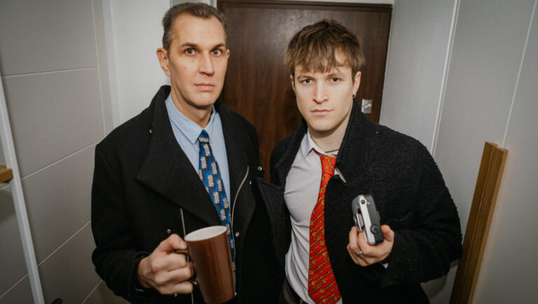 Dull Szabolcs újságíró, a Telex volt főszerkesztője és Seres Samu tiktoker