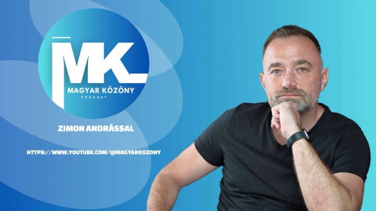 Zimon András újságíró, a Magyar Közöny műsorvezetője