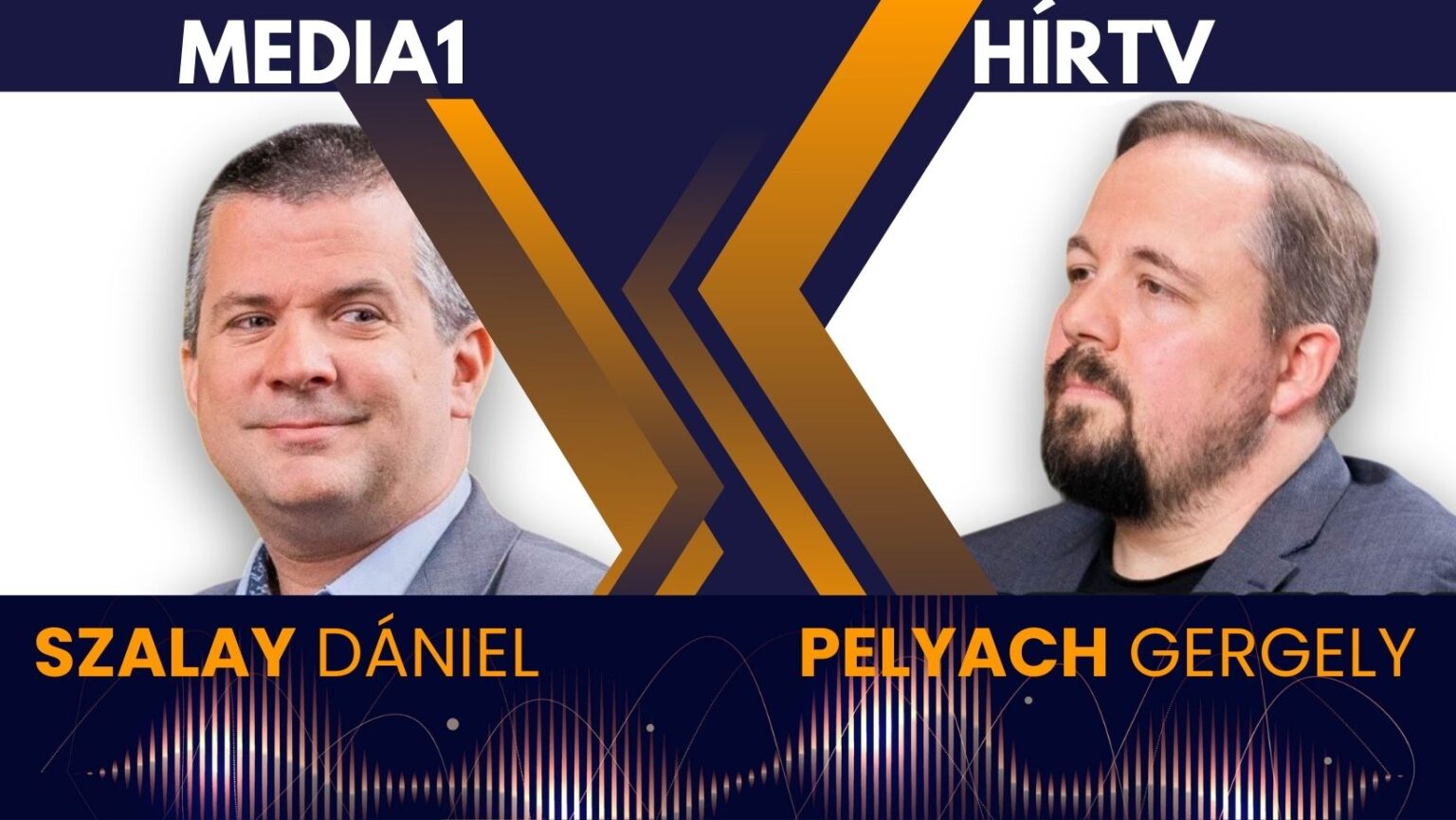 Szalay Dániel (Media1) és Pelyach Gergely (HírFM)