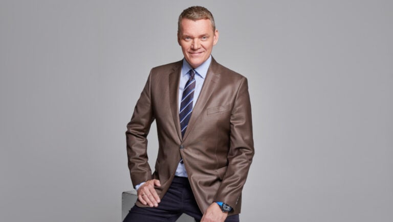 Tóth Géza, az ATV Híradó régi-új műsorvezetője