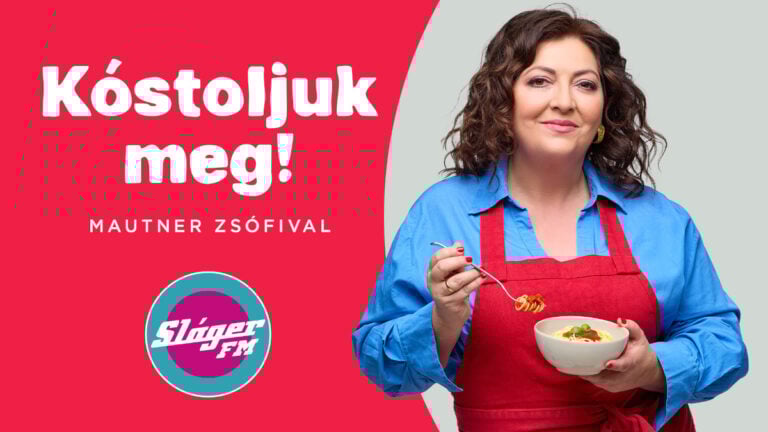 Mautner Zsófi Sláger FM-es műsora Kóstoljuk meg! címmel indul