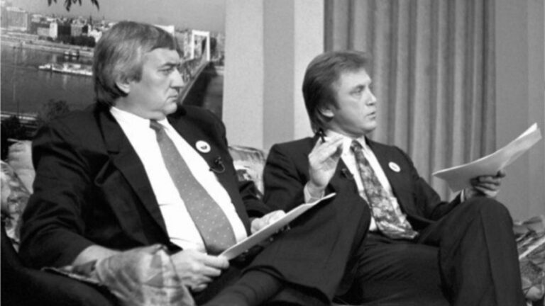 Havas Henrik (balra) és Forró Tamás (jobbra)