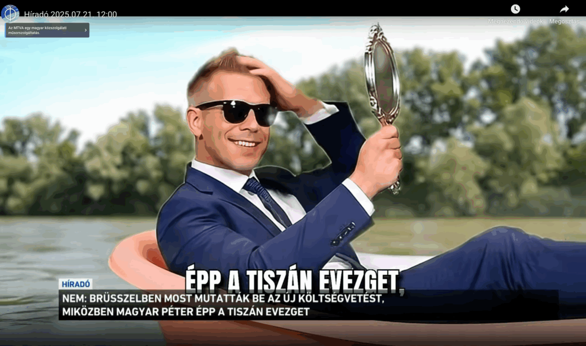 Deepfake-gyanús videóban „ölik meg” Magyar Pétert és Zelenszkijt – ezt adta le az M1 Híradó Kép