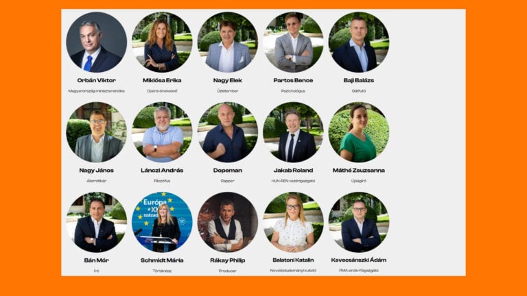 Partos Bence és az első számú DPK (Digitális Polgári Kör) tagjai