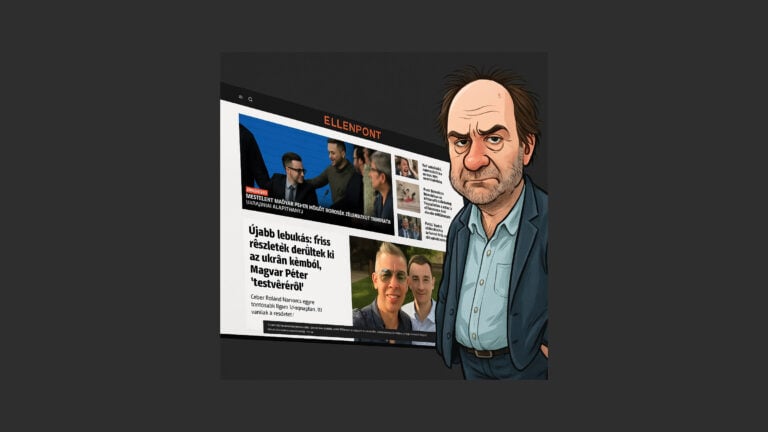 Gábor László, az Ellenpont főszerkesztője, az Origo volt vezetője