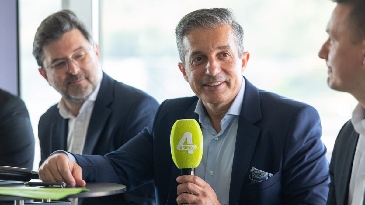 Borsány Gyenes András, a Network4 ügyvezető igazgatója a vállalat 2025.09.02-én megtartott sajtótájékoztatóján