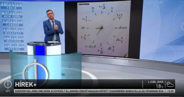 Fábián Barna, az M1 munkatársa meghökkenően viselkedik a 2025.09.20-i adásban