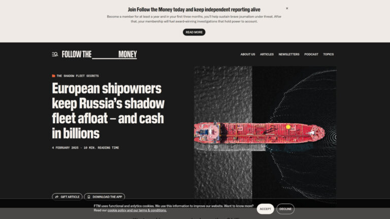 Follow The Money / Kövesd a pénz útját