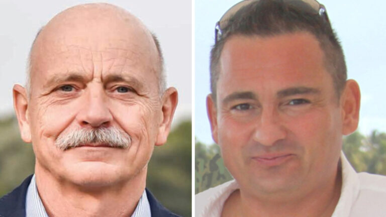 Kéry Ferenc, a Magyar Kommunikációs Szövetség (MKSZ) volt elnöke, és Pataki Tamás, a MKSZ alelnöke, az EuroCable Magyarország ügyvezetője