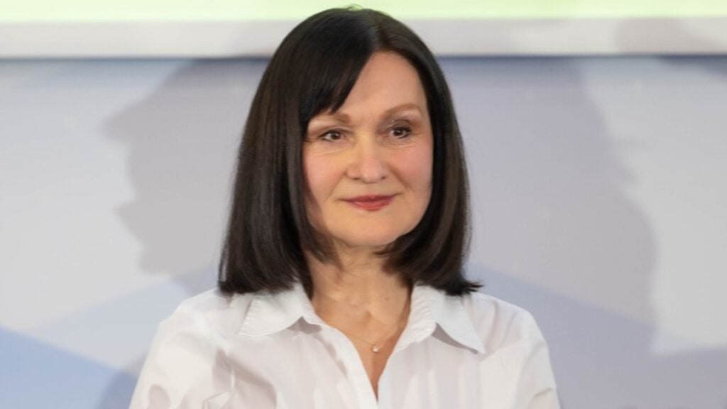 Csuhaj Ildikó, az MTVA munkatársa