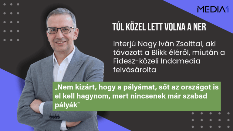 Nagy Iván Zsolt, a Blikk volt főszerkesztője a Media1 Podcastban a Blikk eladásáról