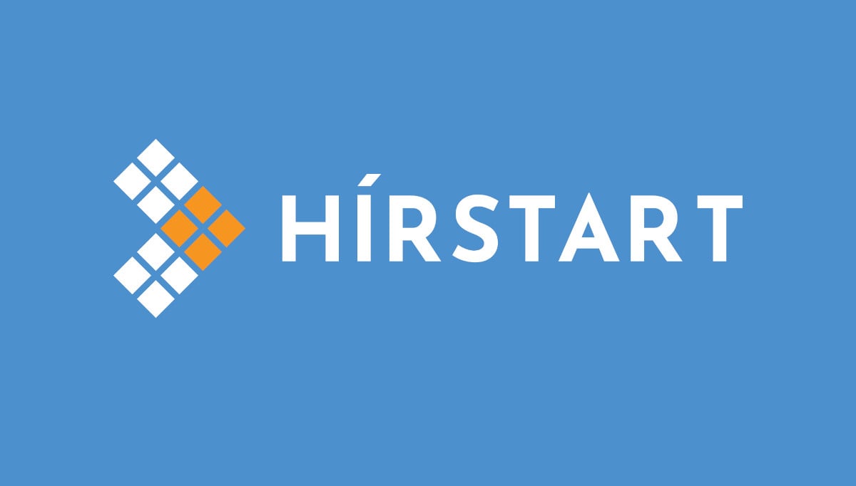 A Hírstart híraggregátor oldal logója