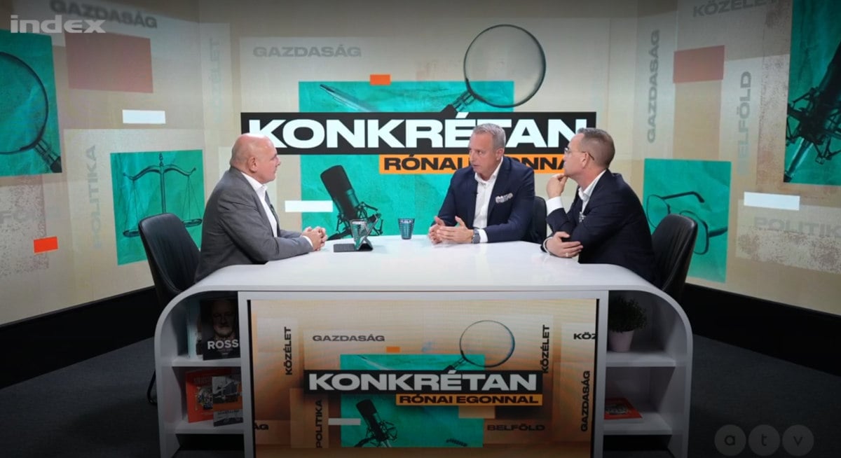 Konkrétan Rónai Egonnal Starcz Ákos, az Index és Ziegler Gábor, az Indamedia Network vezérigazgatójával