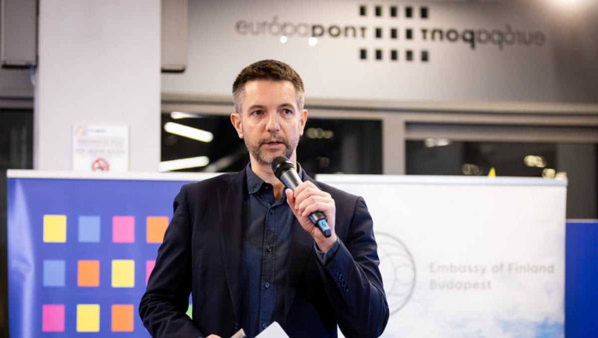 Perger István, az Európai Bizottság Magyarországi Képviseletének helyettes vezetője, egykori újságíró